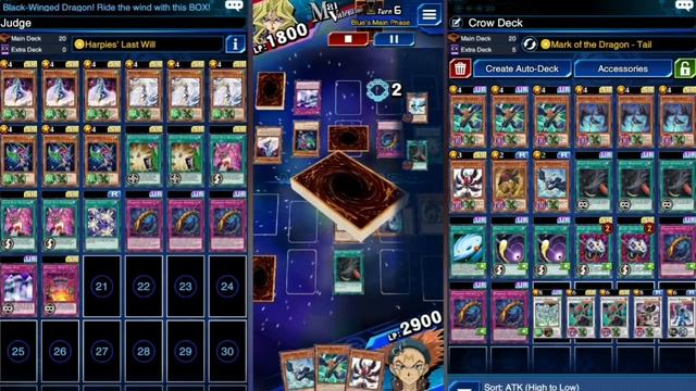Blackwings in Action!! | Blackstorm Rising | King of Games [Yu-Gi-Oh! Duel Links] смотреть онлайн