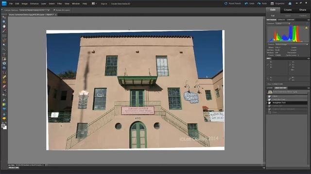 Photoshop Elements Perspective Control смотреть онлайн
