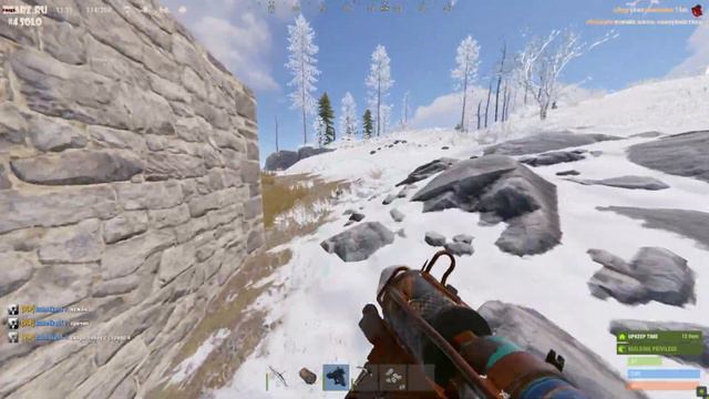 Frist day after wipe (Rust cheats) смотреть онлайн
