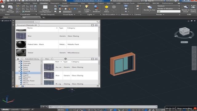 AutoCAD 3D Material Attach To Layer смотреть онлайн