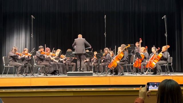 Fauquier HS String Orchestra - When Johnny Comes Marching Home (arr. Richard Stephan) смотреть онлайн