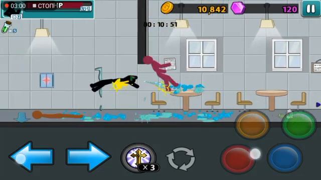 Anger of stick| Самая смешная игра. Играю в игру Anger of stick 5. Уровень 2. Пройду ли я? смотреть онлайн