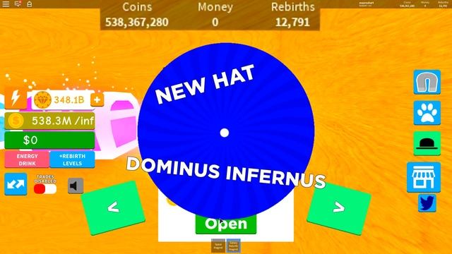 Update! Hat Crates! Got All Dominus Hats! Best Hats! - Magnet Simulator смотреть онлайн