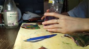 Делаю вулкан из пластилина