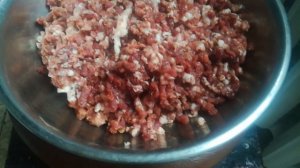 Домашняя колбаса горячего копчения.