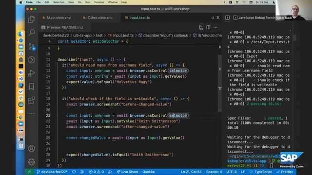? Testing UI5 Apps with wdi5 - Zero to Hero to Continuous Integration смотреть онлайн