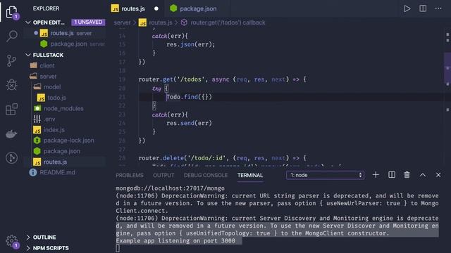 Node JS & React Full Stack Application Development #05 смотреть онлайн