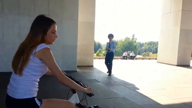 Veloezda ru Аня учится ездить на велосипеде июль 2015 смотреть онлайн
