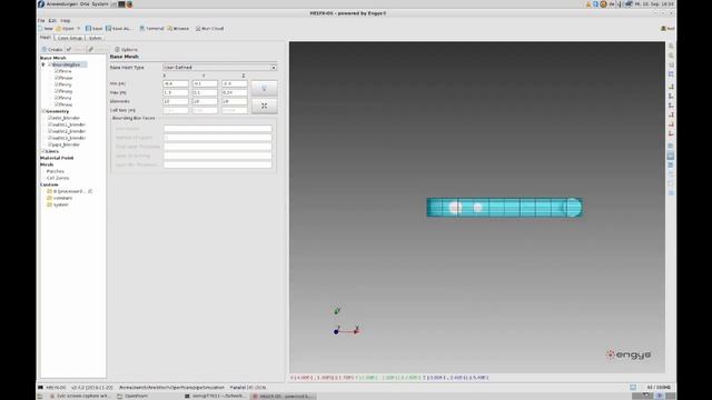 Tutorial of a OpenFoam Simulation using Helyx - Complete Workflow of CFD - Multi inlet / outlet flo смотреть онлайн