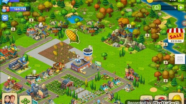 Играем в TownShip #1 смотреть онлайн