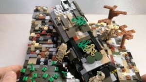 МОЯ ПЕРВАЯ ДИОРАМА ИЗ LEGO! | Обзор
