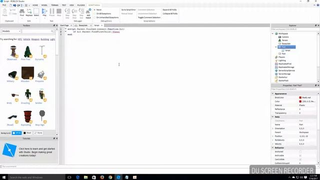 HOW TO MAKE TELEPORTATION BLOCKS IN ROBLOX STUDIO! смотреть онлайн