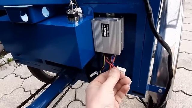 Сборка трехколесного электровелосипеда. смотреть онлайн