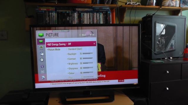 Look at an LG 42LS5600 42 Inch Full HD 1080p LED TV 100Hz 3x HDMI & USB Connection from on Facebook смотреть онлайн