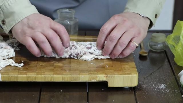 Печень. Печень По Хански. Ханский шашлык. Шашлык из Печени в Жировой Сетке. Блюдо из Казахстана. смотреть онлайн