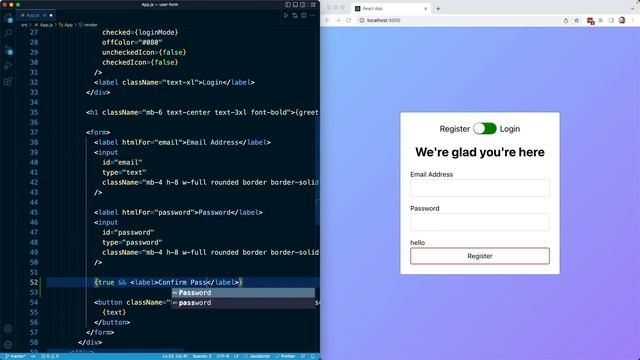 React Masterclass #127 - Conditional Rendering with && Symbols смотреть онлайн