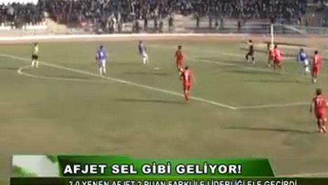 Четвертый гол Мирлана Мурзаева за турецкий "Афьонспор" смотреть онлайн