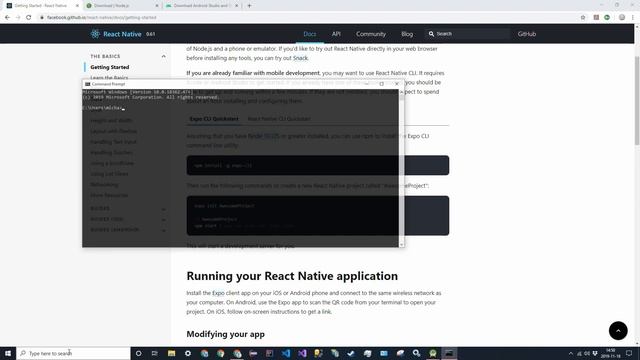 React Native Tutorial - Installation смотреть онлайн