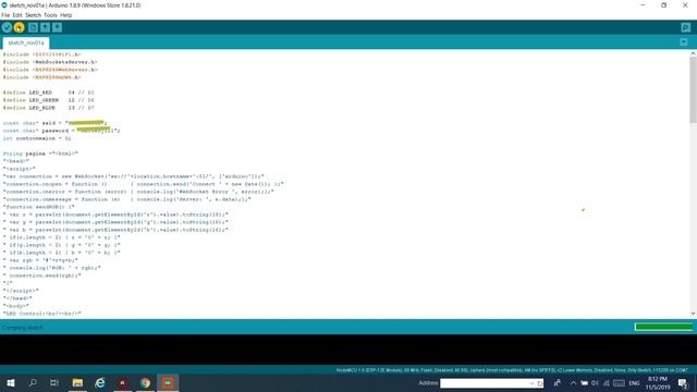 Tutorial Membuat ESP8266 Web Socket Server menggunakan LED смотреть онлайн