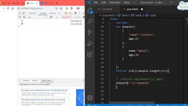 JSON AND API смотреть онлайн