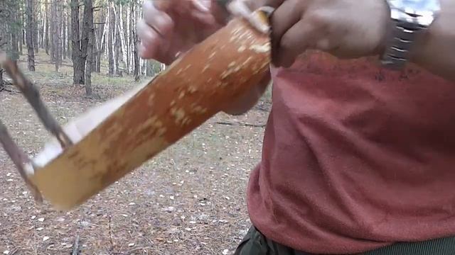 Котелок из бересты. Прогулки бушкрафтера. Bushcraft walking смотреть онлайн