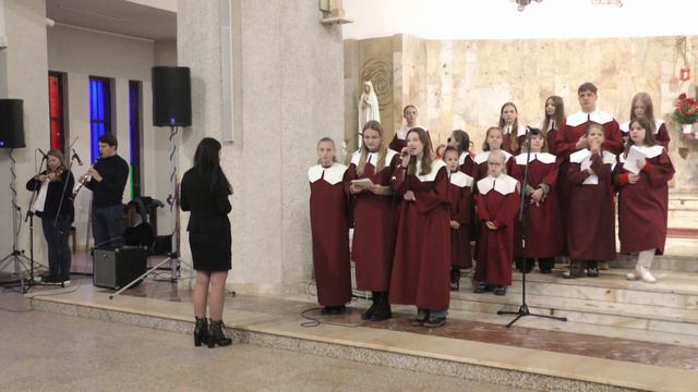 Parafia pw. św. A. Boboli - Pueri Cantores & KYRIOS - Msza Św. 26 12 2023 смотреть онлайн