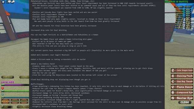 ОБНОВА,КОДЫ,БОССЫ в Slayers Unleashed?Roblox Slayers Unleashed смотреть онлайн