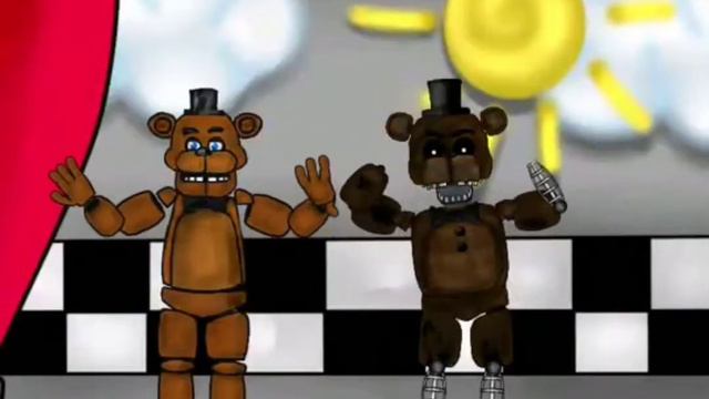 Фредди и сгоревший Фредди танцуют смотреть онлайн