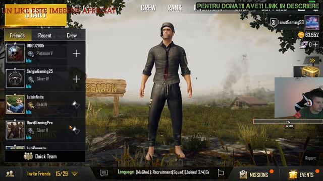 ?LIVE?PUBG MOBILE ..joc cu abonatiii #30 смотреть онлайн
