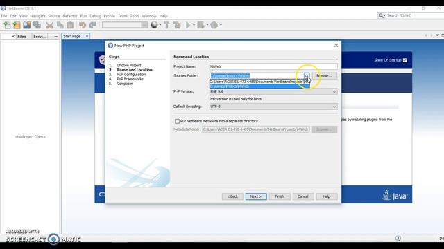 XAMPP - NetBeans - PHP смотреть онлайн