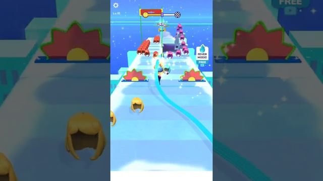 HAIR CHALLENGE game MAX LEVEL GAMES ??♀️? Gameplay All Levels Walkthrough iOS Android New Game 3D смотреть онлайн