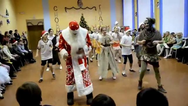 танец баббы яги и деда мороза смотреть онлайн