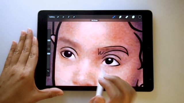How to OUTLINE in Procreate Tutorial | Clean CARTOON LINE ART Drawing смотреть онлайн