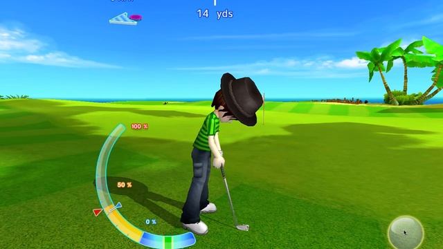 Lets Play: Let's Golf! 3 - Mac Game Gameplay Walkthrough Holes 6-11 on Fiji Islands Course смотреть онлайн