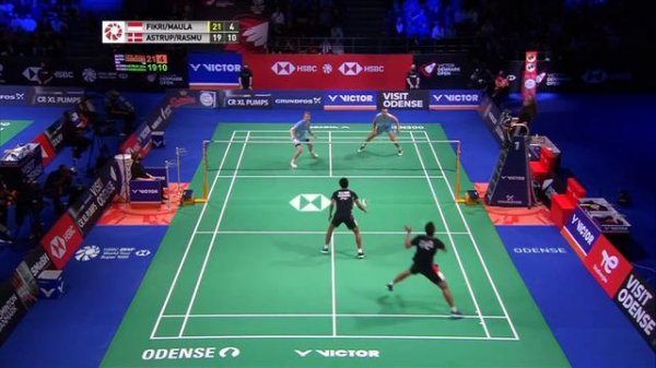 M Shohibul Fikri & Bagas Maulana 🆚 Kim Astrup & Rasmussen | Denmark Open