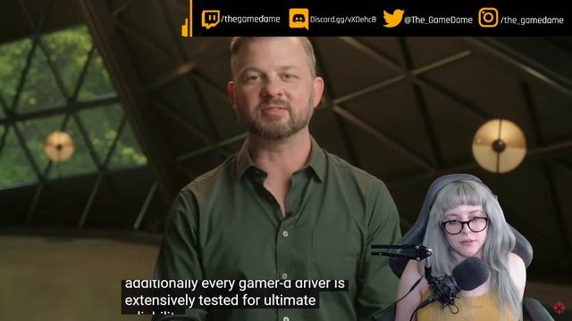 My reaction to the Nvidia GeForce Official GeForce Game Ready Drivers Trailer | GAMEDAME REACTS смотреть онлайн