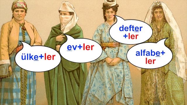 Турецкий с нуля. Lar-Ler. Множественное число. Урок 12 смотреть онлайн