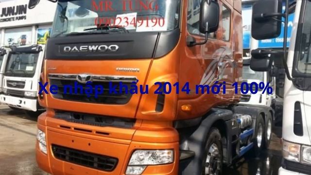 Xe đầu kéo Daewoo Prima 2014 mới 100% động cơ Cumins nhập khẩu Hàn Quốc смотреть онлайн