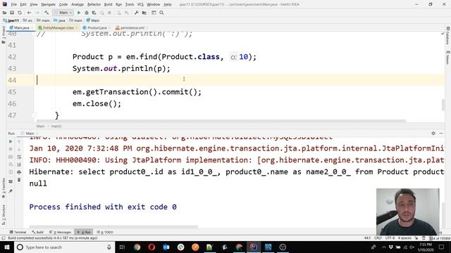JPA Fundamentals - Lesson 11 - The EntityManager смотреть онлайн