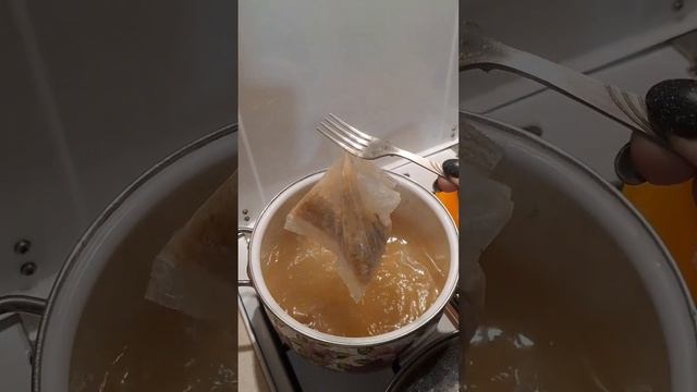 Домашние блины с черникой