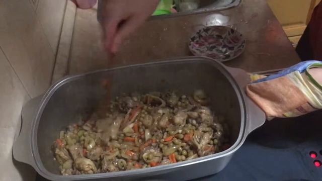 Картошка с горохом) Кулинария