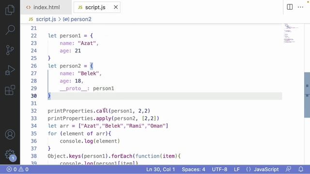 разбор дз + замыкание + контекст + итерация ключей обьекта 2 часть смотреть онлайн