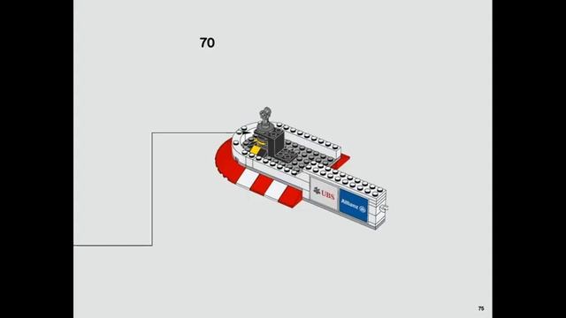 LEGO Speed Champions 75883 MERCEDES AMG PETRONAS Formula One Team - instruction timelapse смотреть онлайн