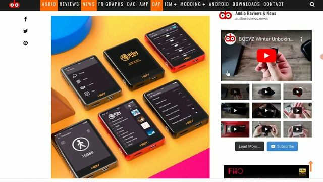 HiBy R3 Pro Saber 2022 DAP Debuts with premium build & latest-generation ES9219 DAC chips смотреть онлайн