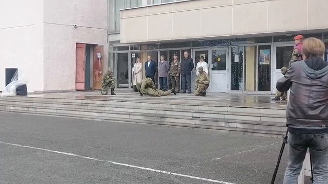 Выступление на посёлке Северный по рукопашному бою смотреть онлайн