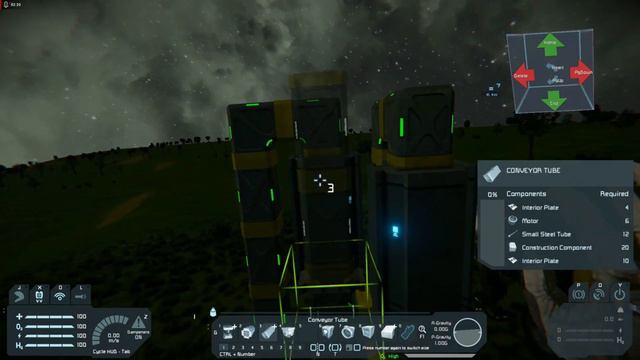 Space Engineers - Quick explanation of drill tower смотреть онлайн
