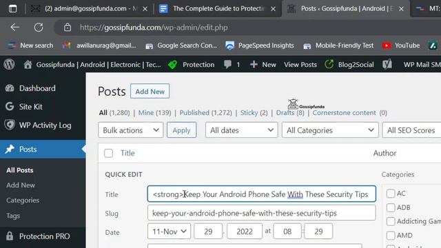 Strong issue in heading WordPress | Strong Title issue in WordPress смотреть онлайн