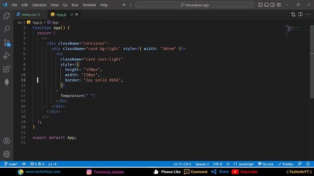 Temperature Control App Reactjs Projects for beginners reactjs tutorials reactjs project смотреть онлайн
