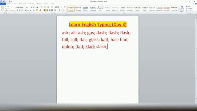 Learn English Typing in 10 Days - (Day 3) | Free Typing Lessons | Touch Typing Course| Tech Avi смотреть онлайн