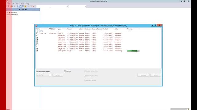 Avaya IP Office 500v2. Апгрейд, поднятие версии, Установка патча (Upgrade, Patch install) смотреть онлайн